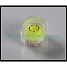 High precision transparent acrylic round level vial,spirit level vial,Washing machine vial